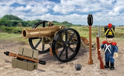 Klocki Francuski artylerzysta z armatą 97 elementów Cobi Klocki