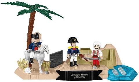 Klocki Wyprawa Napoleona do Egiptu 244 elementy Cobi Klocki