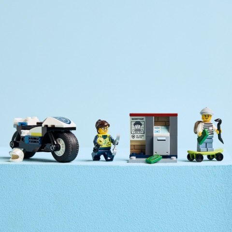Klocki City 60455 Pościg na motocyklu policyjnym LEGO