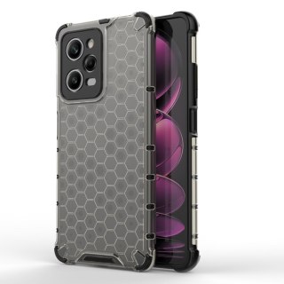 Etui pancerny hybrydowy pokrowiec do Xiaomi Redmi Note 12 Pro / Poco X5 Pro 5G Honeycomb czarny HURTEL