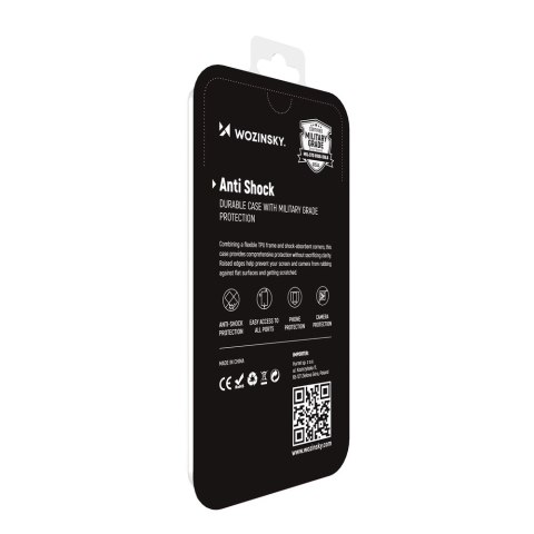 Etui pancerny pokrowiec na Xiaomi Redmi Note 11E / 10 5G - Prime+ 5G / Poco M4 5G Anti Shock przezroczyste WOZINSKY