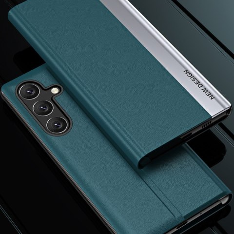 Etui pokrowiec z klapką i podstawką do Xiaomi Redmi 11A / Poco C55 / Redmi 12C Sleep Case Pro niebieski HURTEL