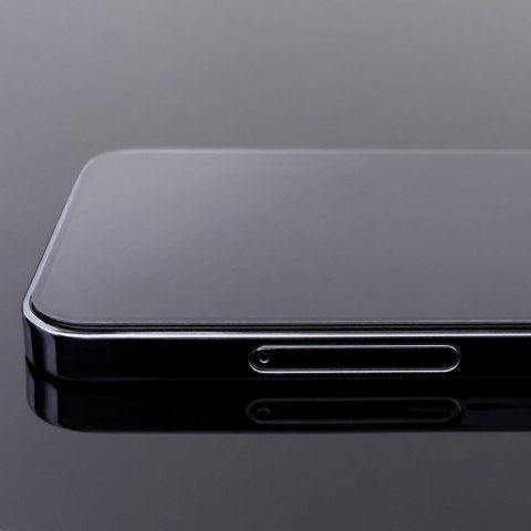 Szkło hartowane 9H na cały ekran Samsung Galaxy A34 5G z czarną ramką Full Glue WOZINSKY