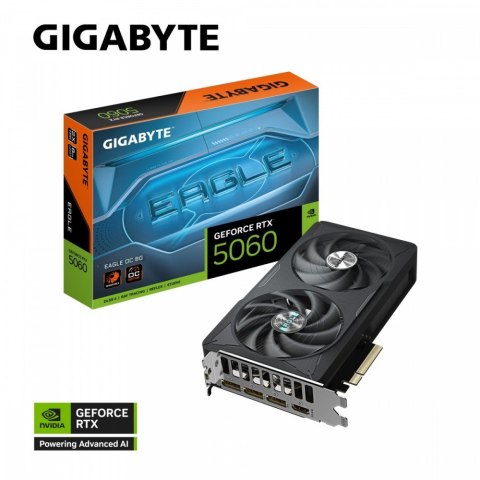 Karta graficzna GeForce RTX 5060 EAGLE OC 8G GDDR7 3DP/HDMI Gigabyte