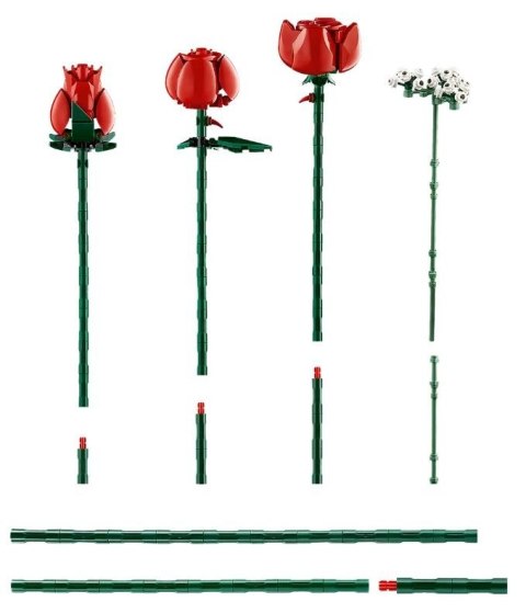 Klocki Botanicals 10328 Bukiet róż LEGO
