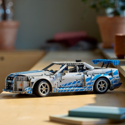 Klocki Technic 42210 Samochód Nissan Skyline GT-R (R34) z filmu Za szybcy, za wściekli LEGO