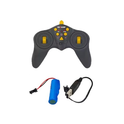 Ciężarówka Budowlana Wywrotka Zdalnie Sterowana RC Światła LED 1:18 LEAN Toys