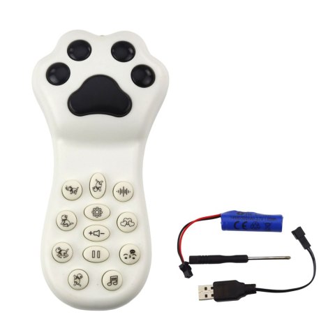 Interaktywny Robot Kotek Zdalnie Sterowany RC Pilot Szary LEAN Toys