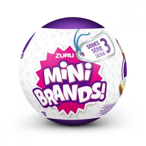Figurki Mini Brands Global Brands Seria 3 1 sztuka ZURU 5 Surprise
