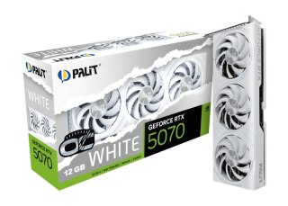 Karta graficzna GeForce RTX 5070 WHITE OC 12GB GDDR7 192bit 3DP/HDMI Palit