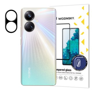 Szkło hartowane 9H na aparat kamerę do Realme 10 Pro+ Full Camera Glass WOZINSKY