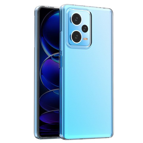 Ultra cienkie etui pokrowiec 0.5mm do Xiaomi Xiaomi Redmi Note 12 Pro+ Ultra Clear przezroczyste HURTEL