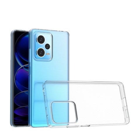 Ultra cienkie etui pokrowiec 0.5mm do Xiaomi Xiaomi Redmi Note 12 Pro+ Ultra Clear przezroczyste HURTEL