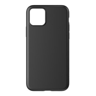 Żelowe elastyczne etui do iPhone 15 Pro Soft Case czarne HURTEL