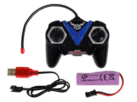 Samochód Sportowy 1:18 Zielone Koło Zapasowe Pilot LEAN Toys