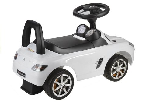 Jeździk Mercedes-Benz SLS AMG Biały LEAN CARS