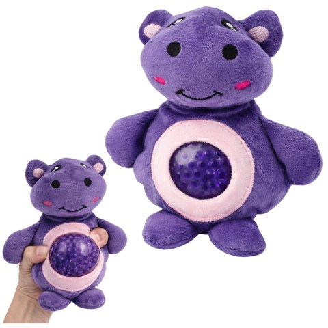 Pluszak Do Ściskania Ugniatania Gniotek z Kulkami Wodnymi Słoń Świnka 15 cm LEAN Toys