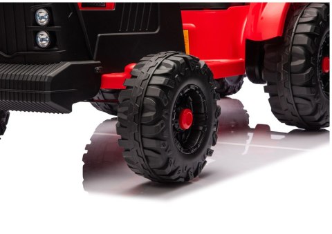 Traktor Na Akumulator CH9959B Z Przyczepą Czerwony 24V LEAN CARS