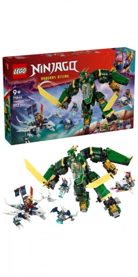 Klocki Ninjago 71845 Odrzutowy mech Lloyda LEGO