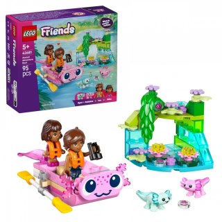 Klocki Friends 42681 Przygoda na aksolotlowej łodzi LEGO
