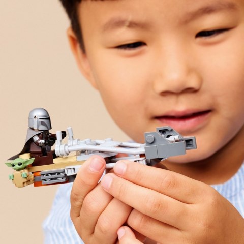 Klocki Star Wars 75436 Śmigacz Mandalorianina i Grogu LEGO