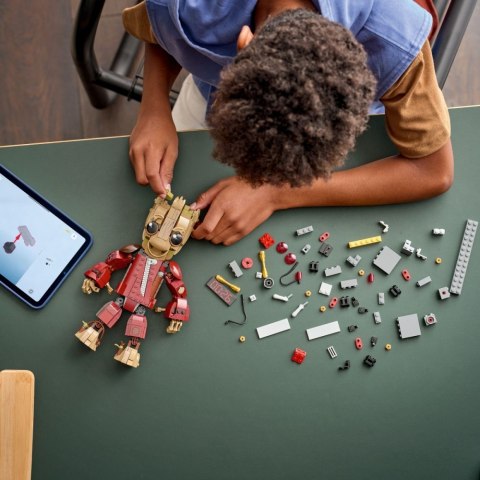 Klocki Super Heroes 76341 Groot w stroju Ravagera LEGO