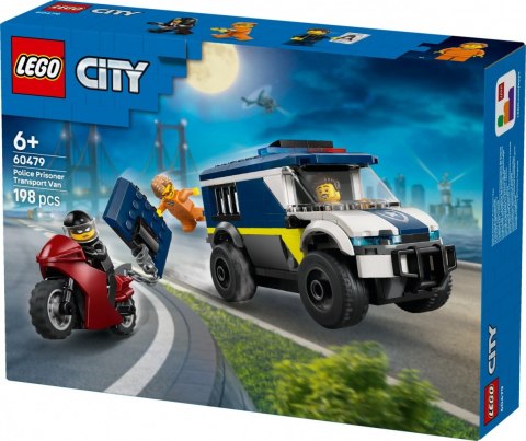 Klocki City 60479 Furgonetka policyjnego konwoju więziennego LEGO
