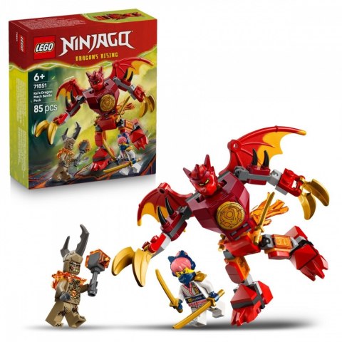Klocki Ninjago 71851 Smok-mech Kaia - zestaw bitewny LEGO