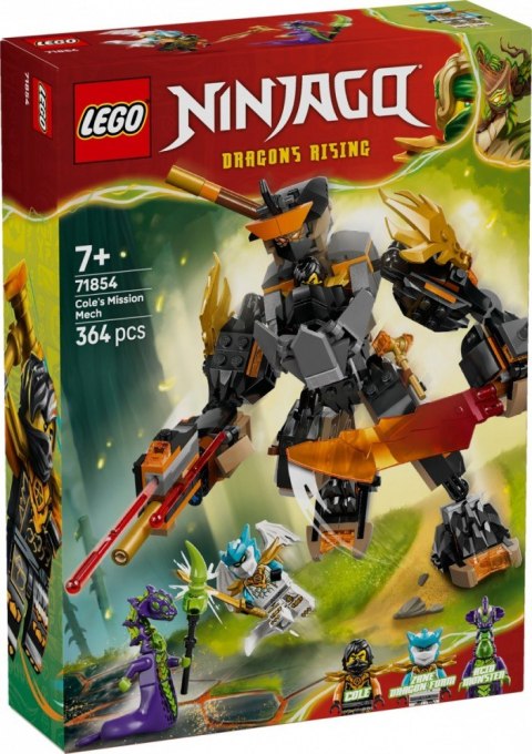 Klocki Ninjago 71854 Mech specjalny Colea i Zane w smoczej zbroi LEGO
