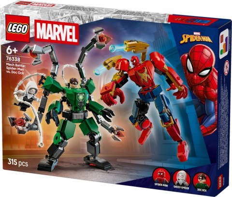 Klocki Super Heroes 76338 Bitwa mechów: Spider-Man kontra Doc Ock LEGO