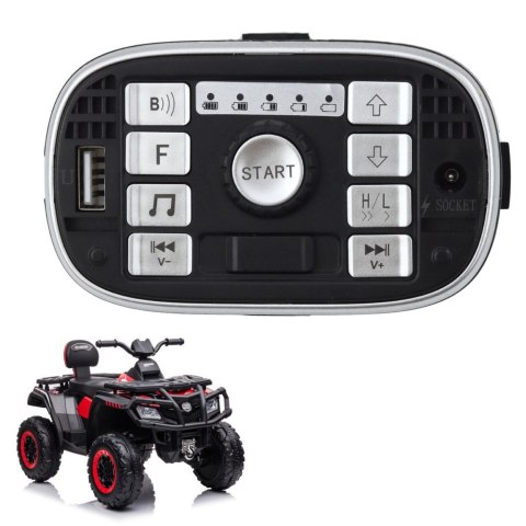 Panel Muzyczny do Pojazdu na Akumulator S615 24V LEAN Toys