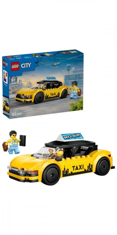 Klocki City 60487 Żółta taksówka LEGO