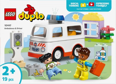 Klocki DUPLO 10447 Karetka z kierowcą LEGO