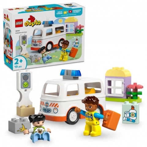 Klocki DUPLO 10447 Karetka z kierowcą LEGO