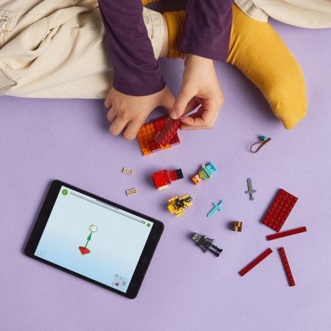 Klocki Minecraft 21266 Bitwa na moście Netheru LEGO