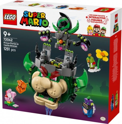 Klocki Super Mario 72042 Prince Florian i Castle Bowser LEGO