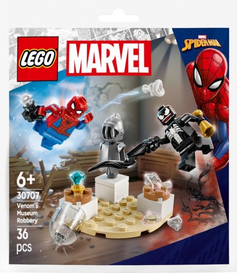 Klocki Super Heroes 30707 Napad Venoma na muzeum LEGO