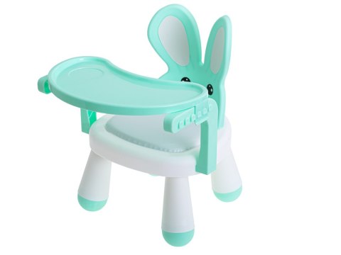Krzesełko stolik do karmienia i zabawy miętowy Kik Sp. z o. o. Sp. k.