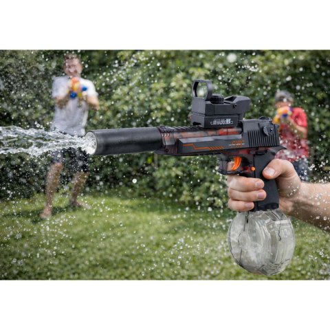 Elektryczny Pistolet Broń Na Wodę Podświetlenie LED Zasięg 8M LEAN Toys