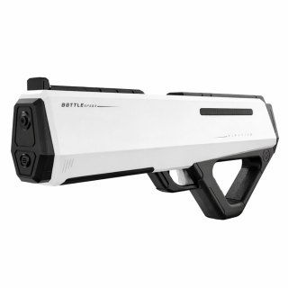 Elektryczny Pistolet Karabin Broń Na Wodę Biały Zasięg 12m 400ml LEAN Toys