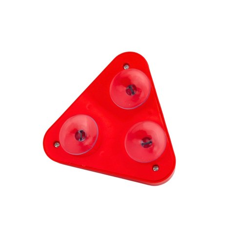 Kierownica Interaktywna Z Przyssawkami Światła Dźwięki Czerwona LEAN Toys