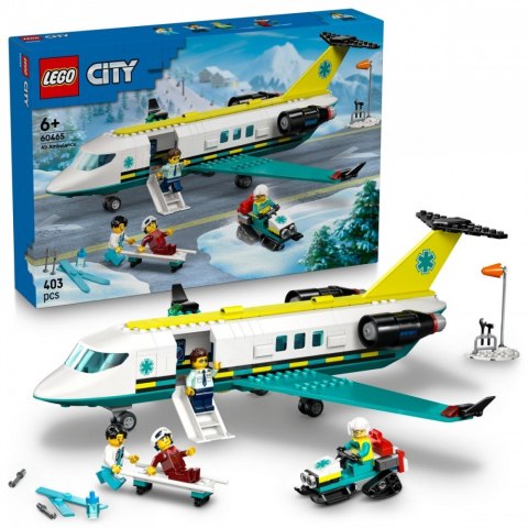 Klocki City 60465 Samolot pogotowia ratunkowego LEGO