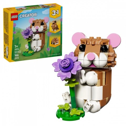 Klocki Creator 31376 Uroczy chomik z kwiatkiem LEGO