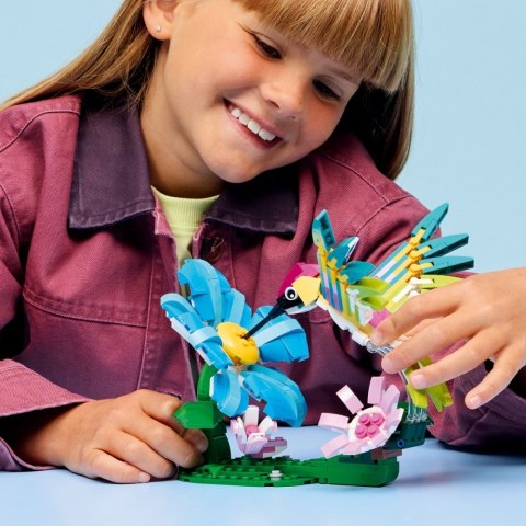 Klocki Creator 31384 Dzikie zwierzęta: kolorowy koliber LEGO