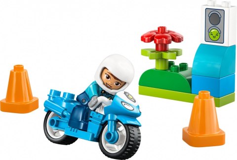 Klocki DUPLO 10471 Niebieski motocykl policyjny LEGO