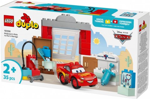Klocki DUPLO Disney 10456 Wizyta McQueena w warsztacie Wójta LEGO
