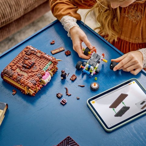 Klocki Harry Potter 76449 Potworna księga potworów z zębami LEGO