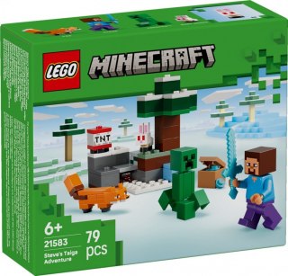 Klocki Minecraft 21583 Przygoda Stevea w tajdze LEGO
