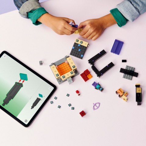 Klocki Minecraft 21584 Podróż przez portal Netheru i Kresu LEGO
