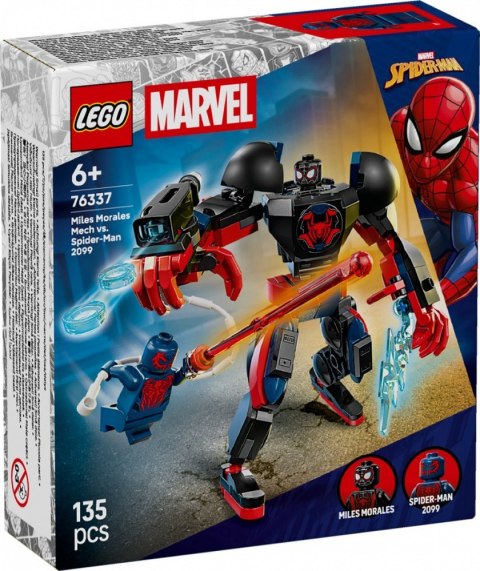 Klocki Super Heroes 76337 Miles Morales kontra Spider-Man 2099 LEGO